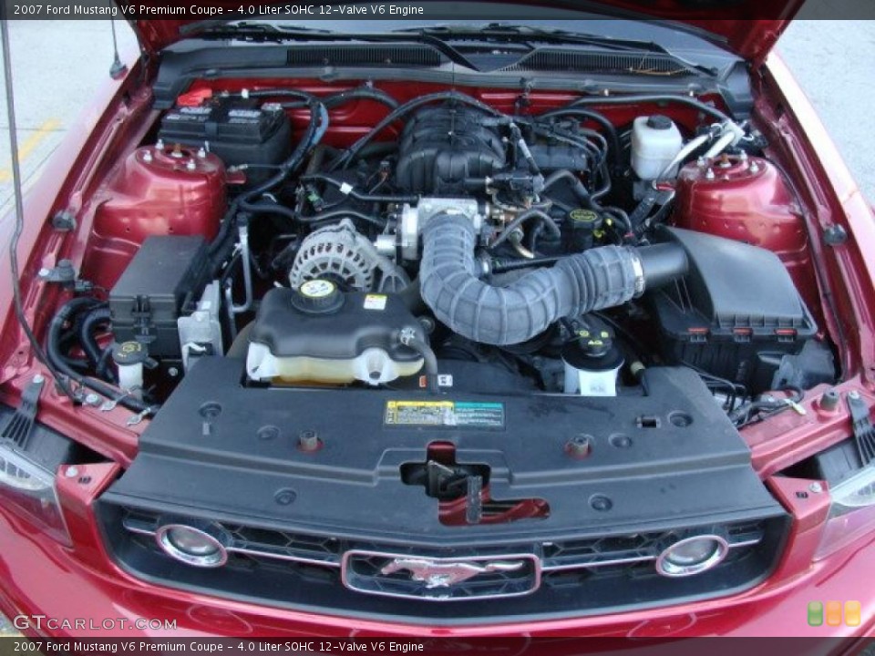 4.0 Liter SOHC 12-Valve V6 Engine for the 2007 Ford Mustang #41630213