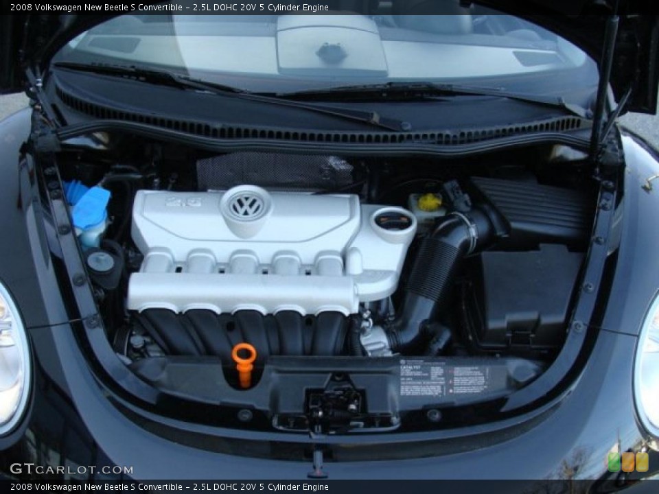 2.5L DOHC 20V 5 Cylinder Engine for the 2008 Volkswagen New Beetle #41630597