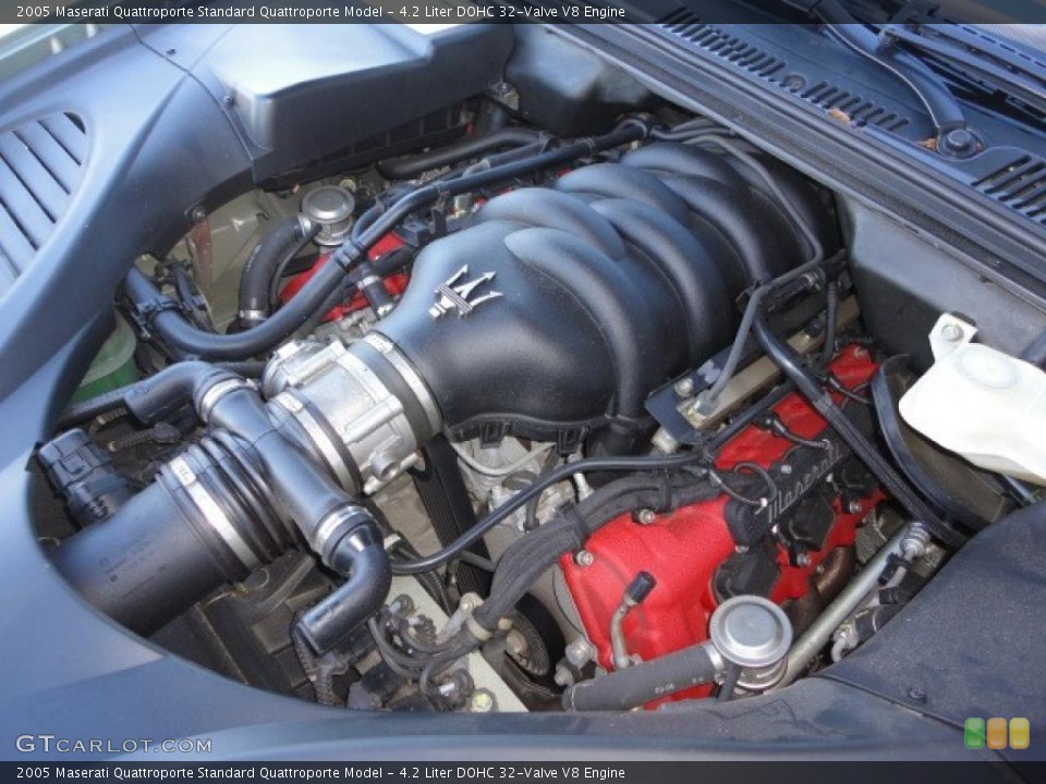 4.2 Liter DOHC 32-Valve V8 Engine for the 2005 Maserati Quattroporte #41634343