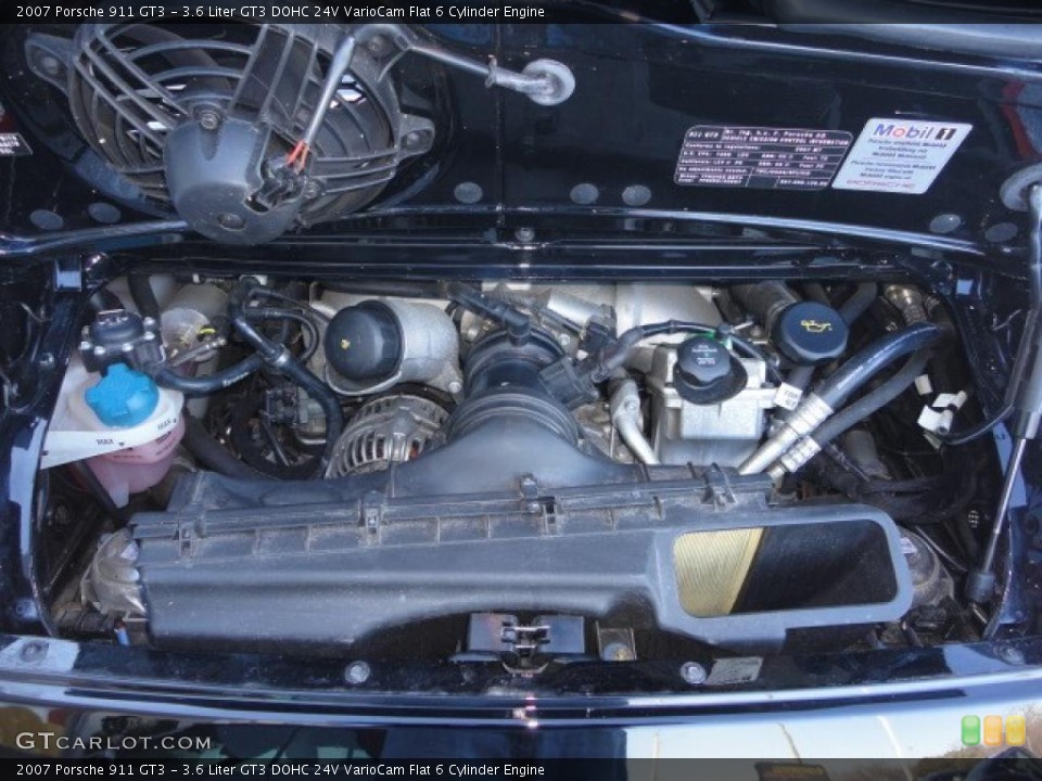 3.6 Liter GT3 DOHC 24V VarioCam Flat 6 Cylinder Engine for the 2007 Porsche 911 #41634931