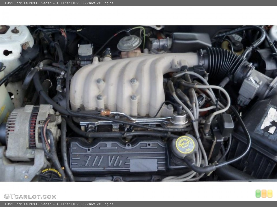 3.0 Liter OHV 12-Valve V6 Engine for the 1995 Ford Taurus #41643731