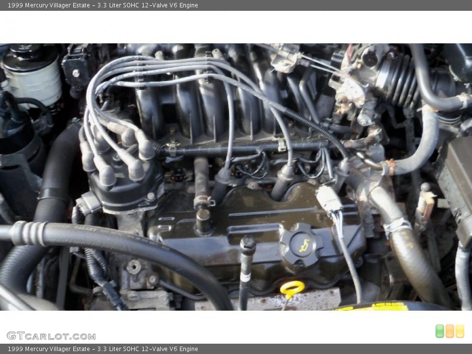 3.3 Liter SOHC 12-Valve V6 Engine for the 1999 Mercury Villager #41644075