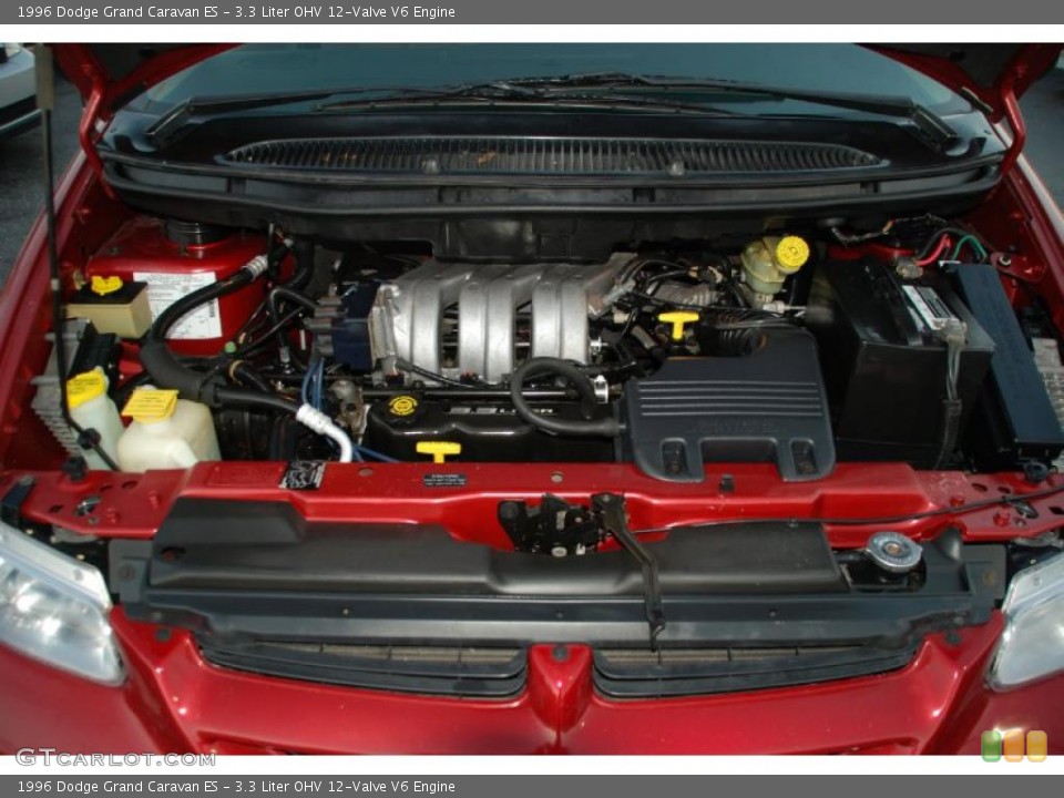 3.3 Liter OHV 12-Valve V6 1996 Dodge Grand Caravan Engine