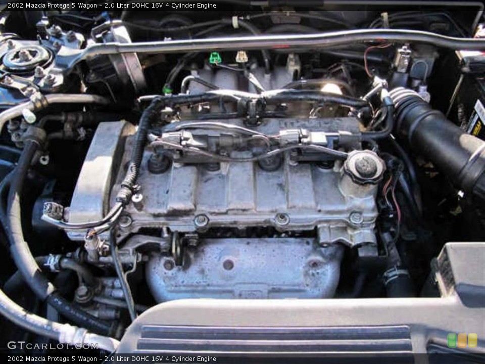 2.0 Liter DOHC 16V 4 Cylinder Engine for the 2002 Mazda Protege #41646739