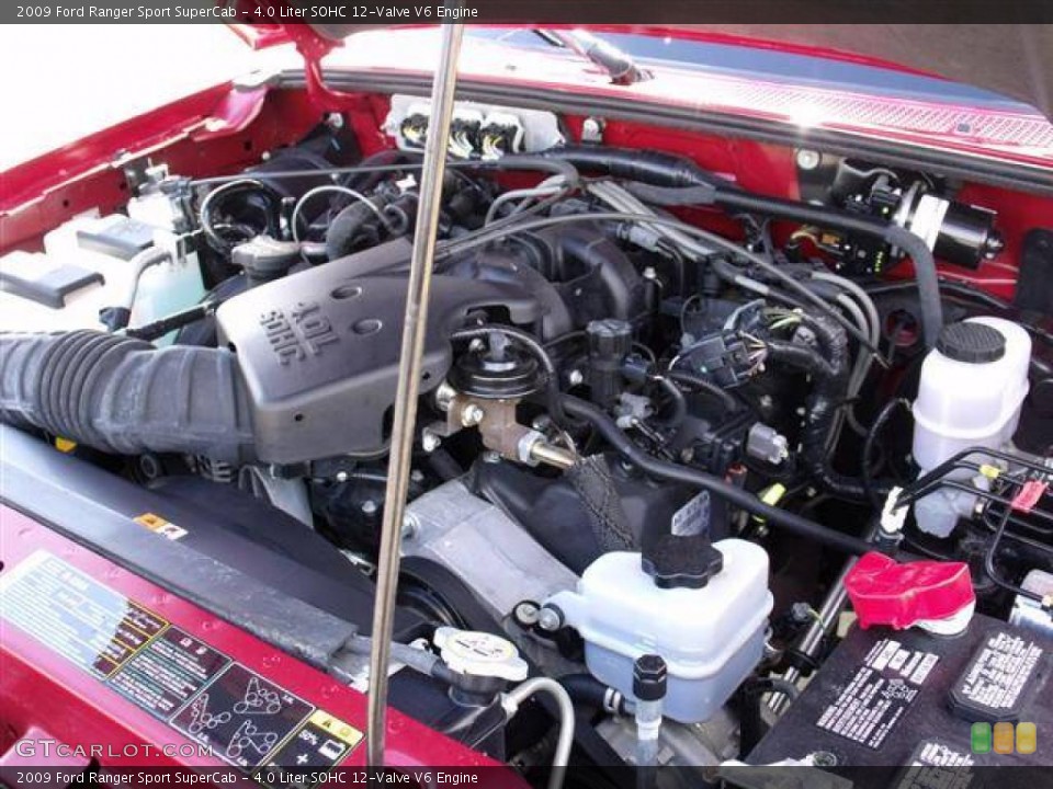 4.0 Liter SOHC 12-Valve V6 Engine for the 2009 Ford Ranger #41649431