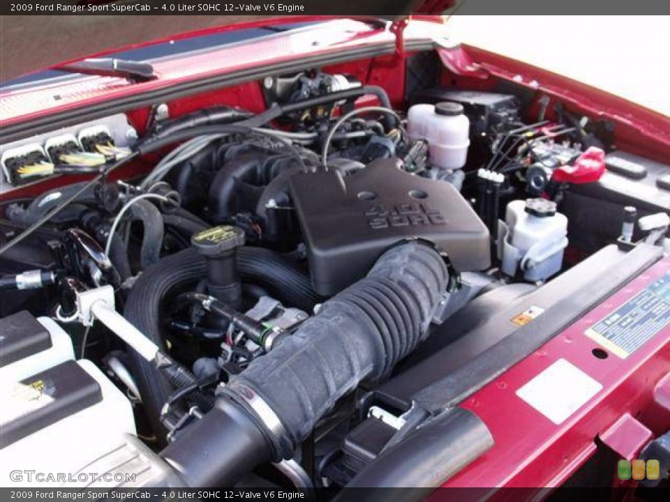 4.0 Liter SOHC 12-Valve V6 Engine for the 2009 Ford Ranger #41649447