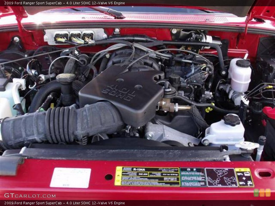4.0 Liter SOHC 12-Valve V6 Engine for the 2009 Ford Ranger #41649463