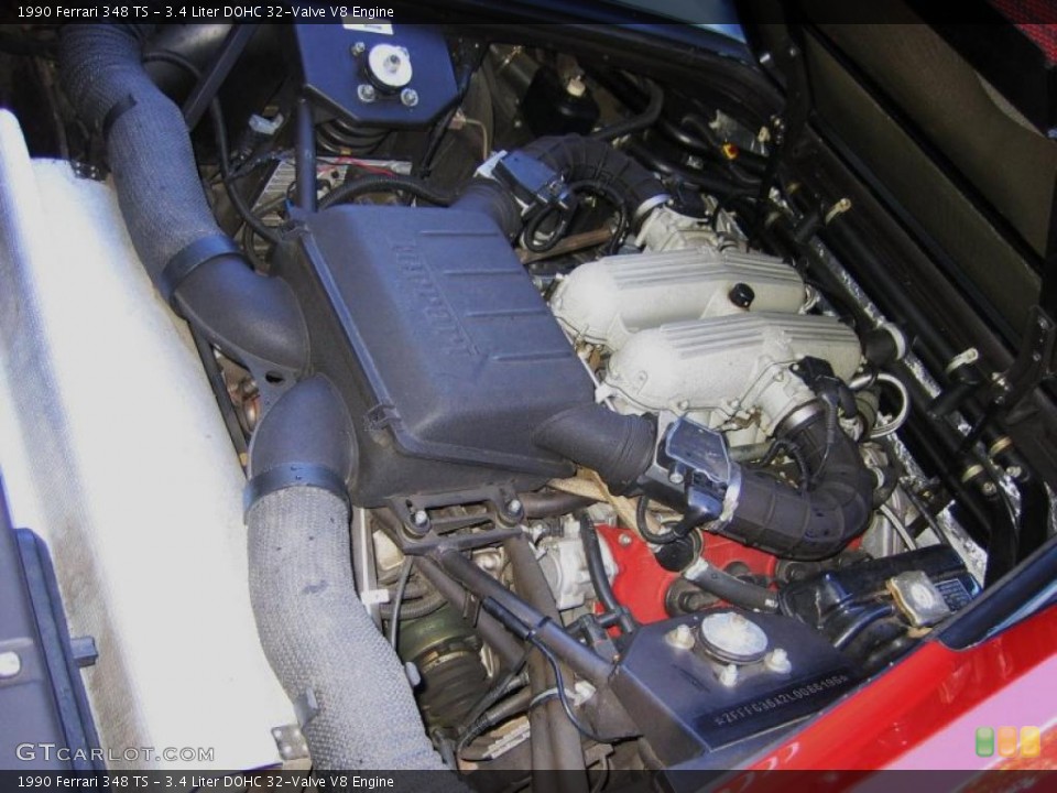 3.4 Liter DOHC 32-Valve V8 Engine for the 1990 Ferrari 348 #41652771