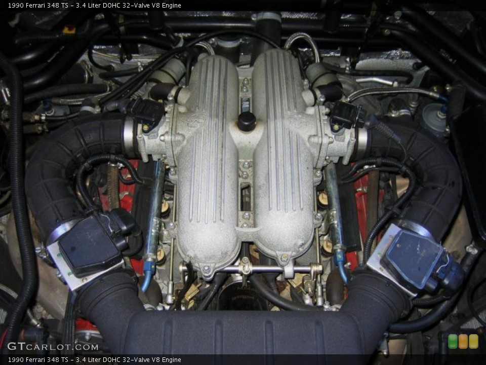 3.4 Liter DOHC 32-Valve V8 Engine for the 1990 Ferrari 348 #41652791
