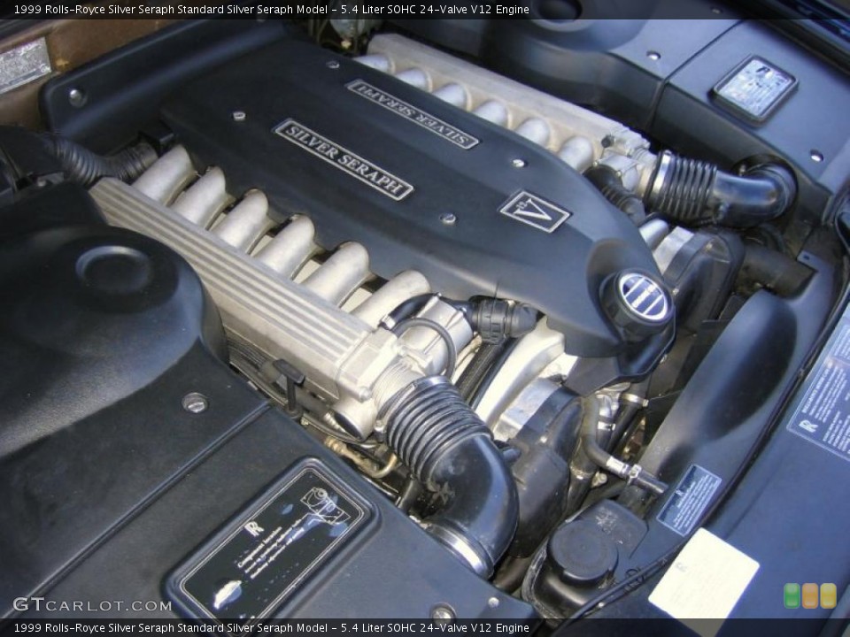 5.4 Liter SOHC 24-Valve V12 Engine for the 1999 Rolls-Royce Silver Seraph #41653675