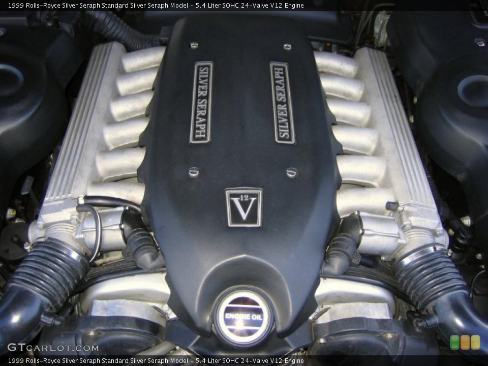 5.4 Liter SOHC 24-Valve V12 Engine for the 1999 Rolls-Royce Silver Seraph #41653719
