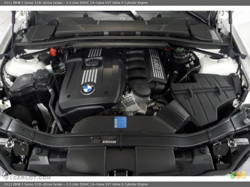 3.0 Liter DOHC 24-Valve VVT Inline 6 Cylinder Engine for the 2011 BMW 3 Series #41659007
