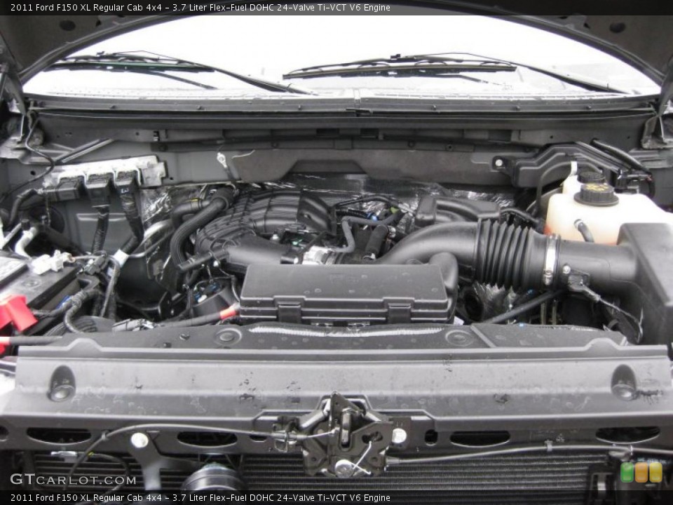 3.7 Liter Flex-Fuel DOHC 24-Valve Ti-VCT V6 Engine for the 2011 Ford F150 #41661063