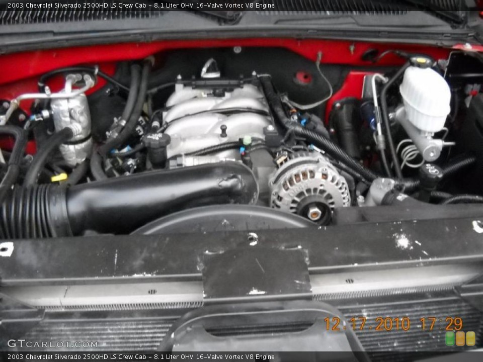 8.1 Liter OHV 16-Valve Vortec V8 Engine for the 2003 Chevrolet Silverado 2500HD #41661463