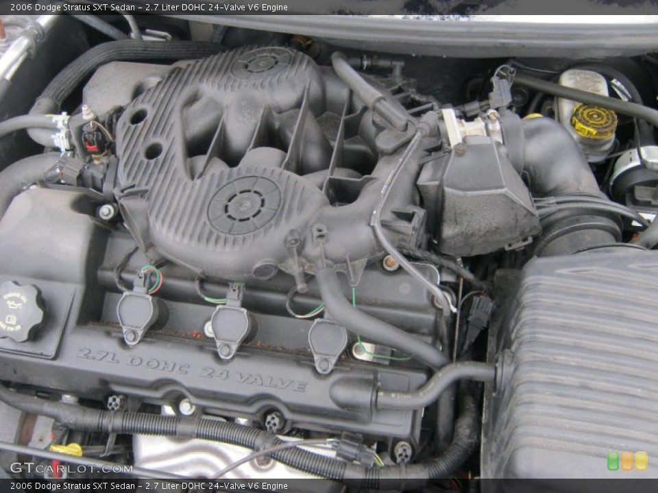 2.7 Liter DOHC 24-Valve V6 Engine for the 2006 Dodge Stratus #41666472