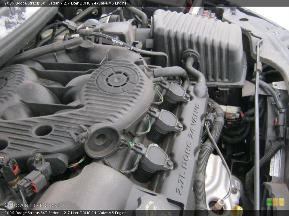 2.7 Liter DOHC 24-Valve V6 Engine for the 2006 Dodge Stratus #41666488