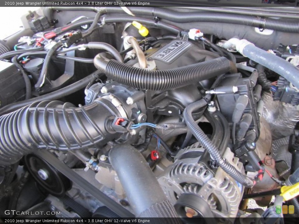 3.8 Liter OHV 12-Valve V6 Engine for the 2010 Jeep Wrangler Unlimited #41669088