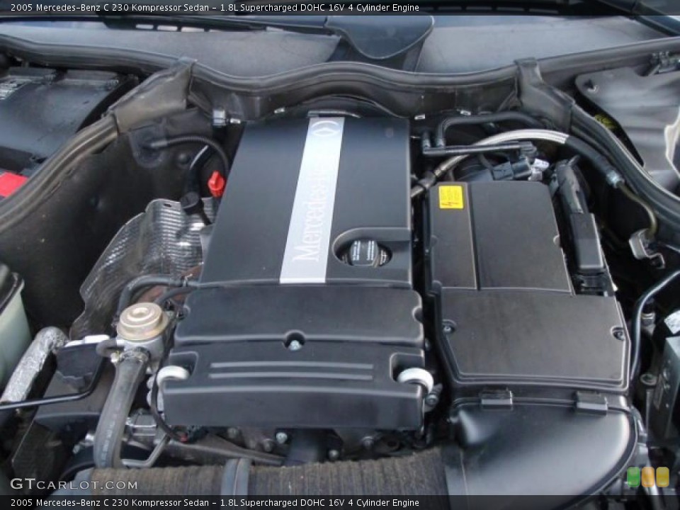 1.8L Supercharged DOHC 16V 4 Cylinder Engine for the 2005 Mercedes-Benz C #41680521