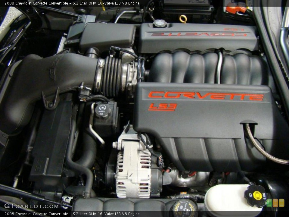 6.2 Liter OHV 16-Valve LS3 V8 Engine for the 2008 Chevrolet Corvette #41687745