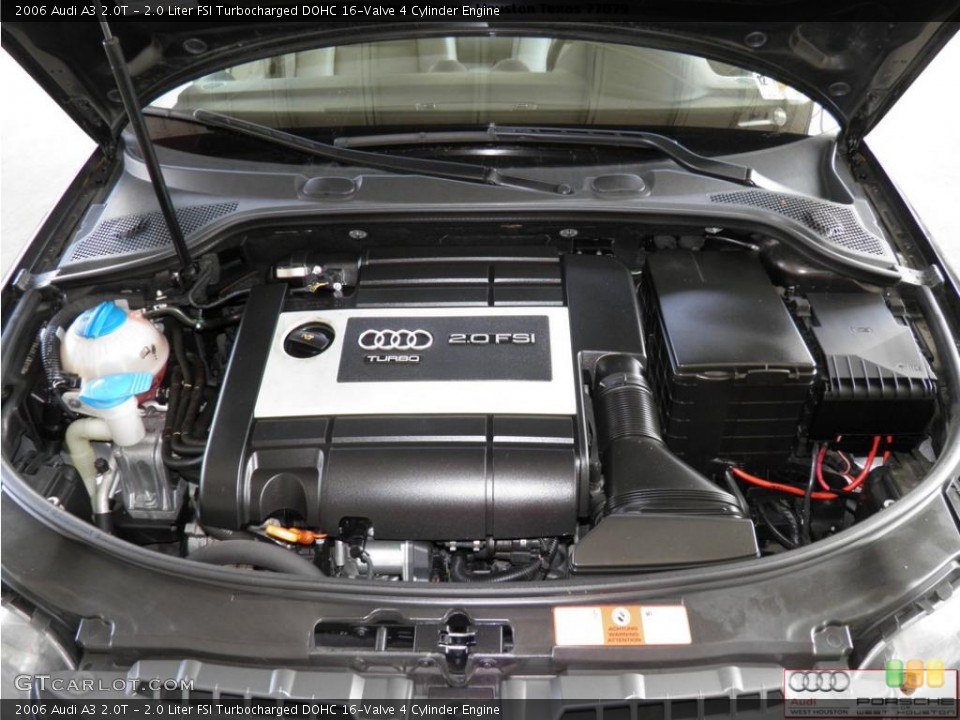 2.0 Liter FSI Turbocharged DOHC 16-Valve 4 Cylinder Engine for the 2006 Audi A3 #41688109