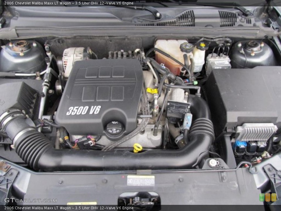 3.5 Liter OHV 12-Valve V6 Engine for the 2006 Chevrolet Malibu #41692653