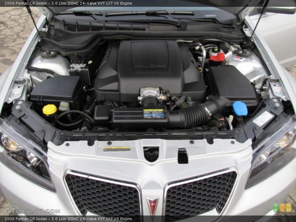 3.6 Liter DOHC 24-Valve VVT LY7 V6 Engine for the 2009 Pontiac G8 #41693037