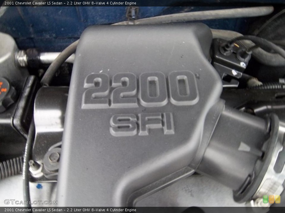 2.2 Liter OHV 8-Valve 4 Cylinder Engine for the 2001 Chevrolet Cavalier #41695729