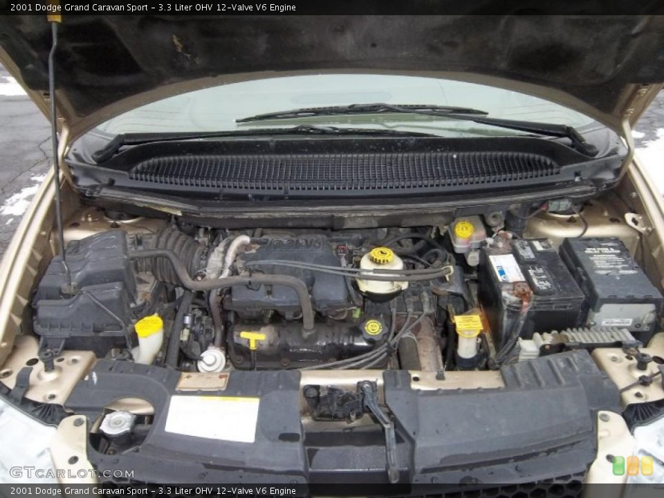 3.3 Liter OHV 12-Valve V6 Engine for the 2001 Dodge Grand Caravan #41696385