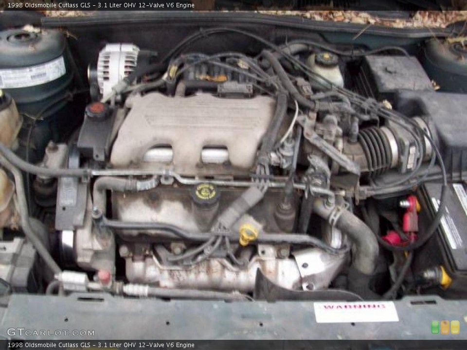 3.1 Liter OHV 12-Valve V6 Engine for the 1998 Oldsmobile Cutlass #41698005