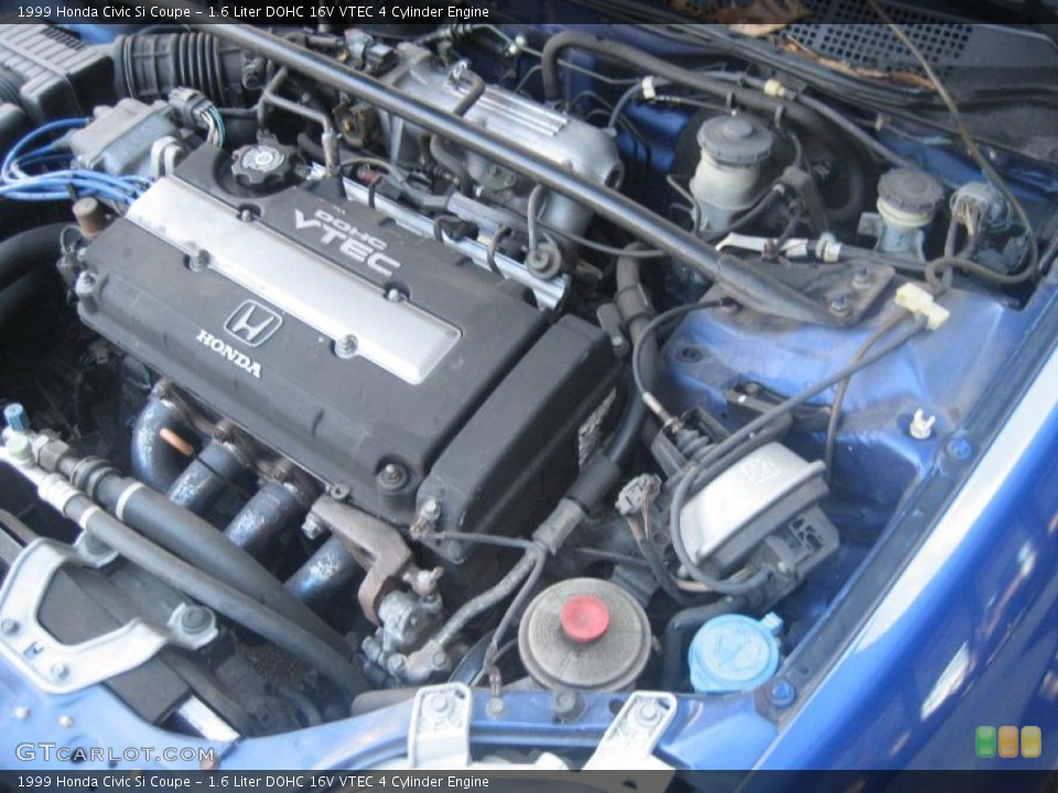1.6 Liter DOHC 16V VTEC 4 Cylinder Engine for the 1999 Honda Civic #41698625