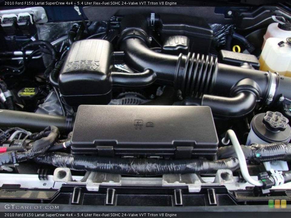 5.4 Liter Flex-Fuel SOHC 24-Valve VVT Triton V8 Engine for the 2010 Ford F150 #41708822