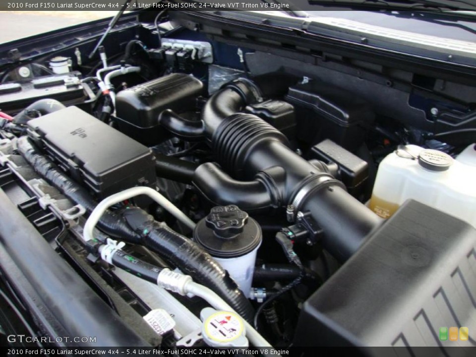 5.4 Liter Flex-Fuel SOHC 24-Valve VVT Triton V8 Engine for the 2010 Ford F150 #41708838