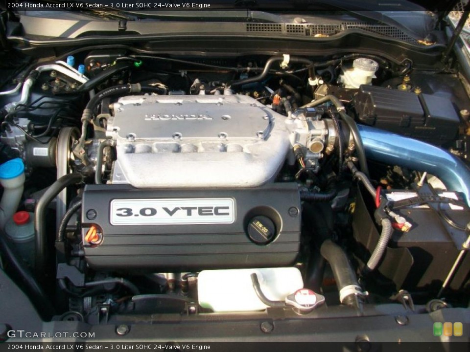 3.0 Liter SOHC 24-Valve V6 Engine for the 2004 Honda Accord #41710042