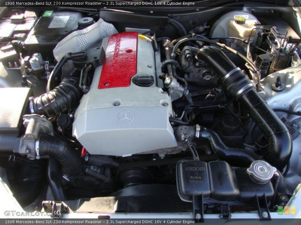 2.3L Supercharged DOHC 16V 4 Cylinder Engine for the 1998 Mercedes-Benz SLK #41714014
