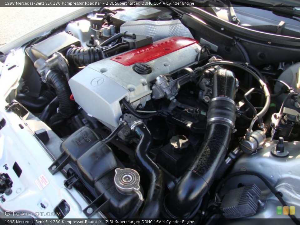 2.3L Supercharged DOHC 16V 4 Cylinder Engine for the 1998 Mercedes-Benz SLK #41714026