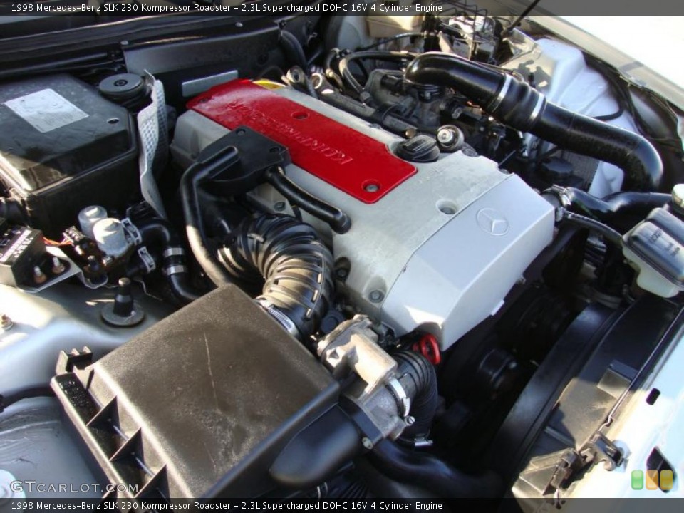 2.3L Supercharged DOHC 16V 4 Cylinder Engine for the 1998 Mercedes-Benz SLK #41714046