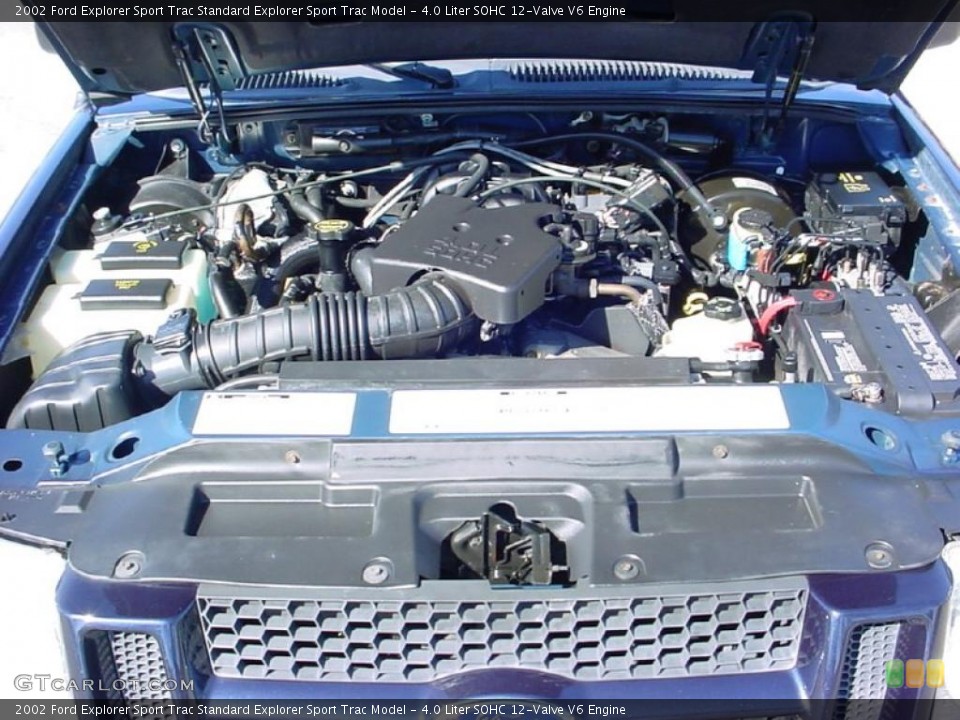 4.0 Liter SOHC 12-Valve V6 Engine for the 2002 Ford Explorer Sport Trac #41715062