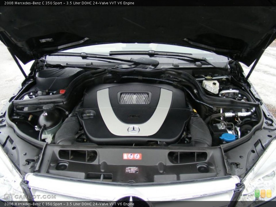3.5 Liter DOHC 24-Valve VVT V6 Engine for the 2008 Mercedes-Benz C #41718770