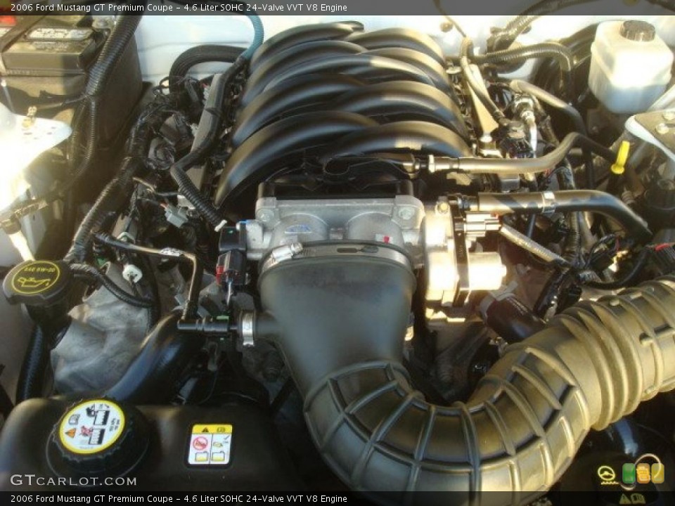 4.6 Liter SOHC 24-Valve VVT V8 Engine for the 2006 Ford Mustang #41730999
