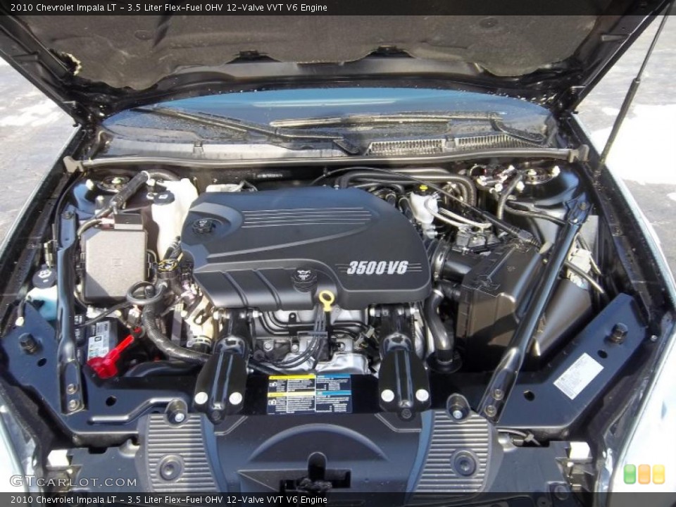 3.5 Liter Flex-Fuel OHV 12-Valve VVT V6 Engine for the 2010 Chevrolet Impala #41732650