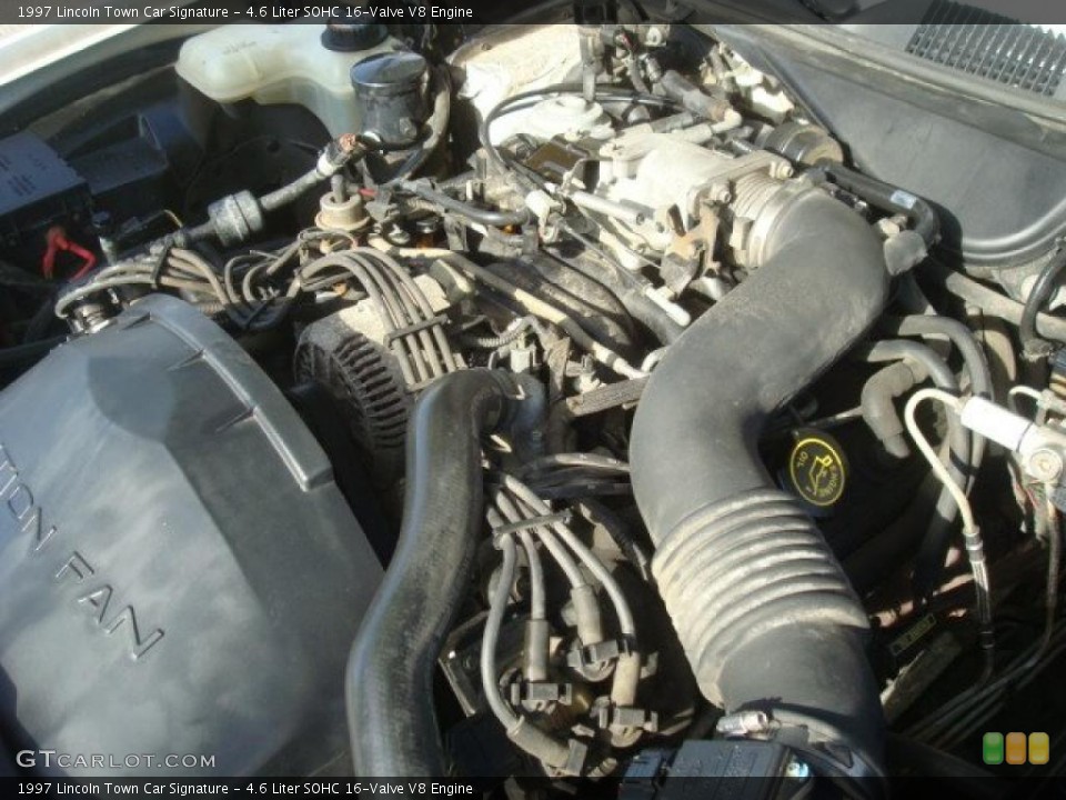 4.6 Liter SOHC 16-Valve V8 Engine for the 1997 Lincoln Town Car #41733386