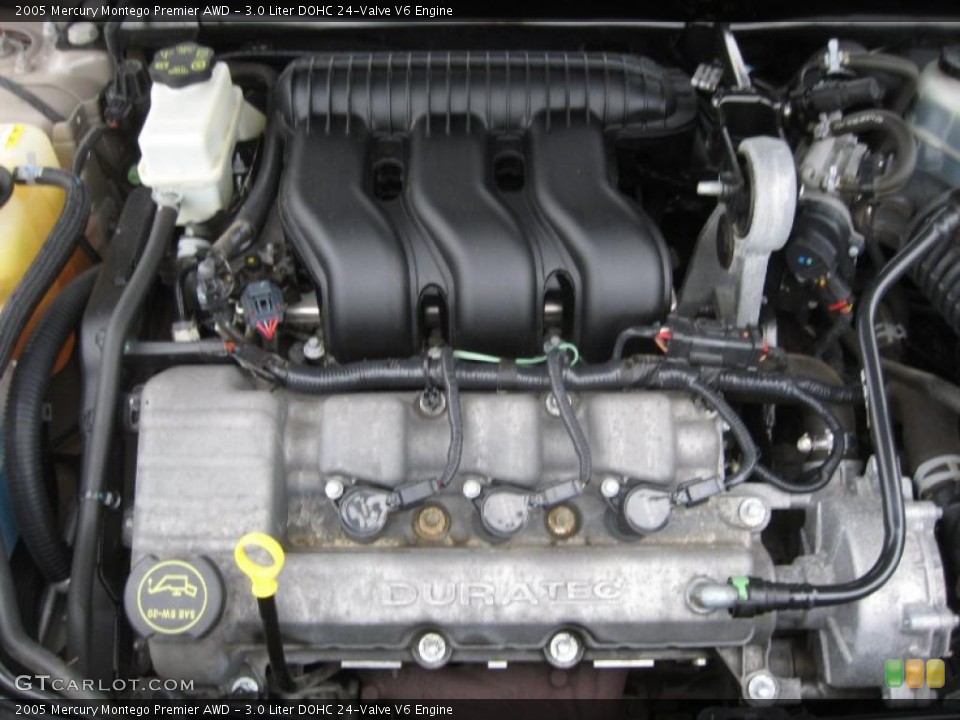 3.0 Liter DOHC 24-Valve V6 Engine for the 2005 Mercury Montego #41744307