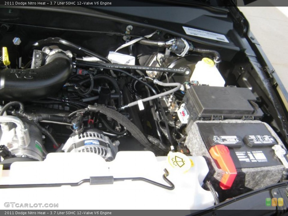 3.7 Liter SOHC 12-Valve V6 Engine for the 2011 Dodge Nitro #41746559