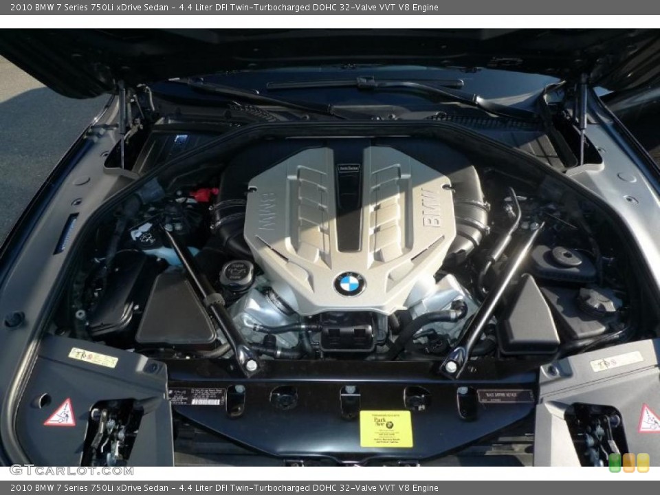 4.4 Liter DFI Twin-Turbocharged DOHC 32-Valve VVT V8 Engine for the 2010 BMW 7 Series #41746595