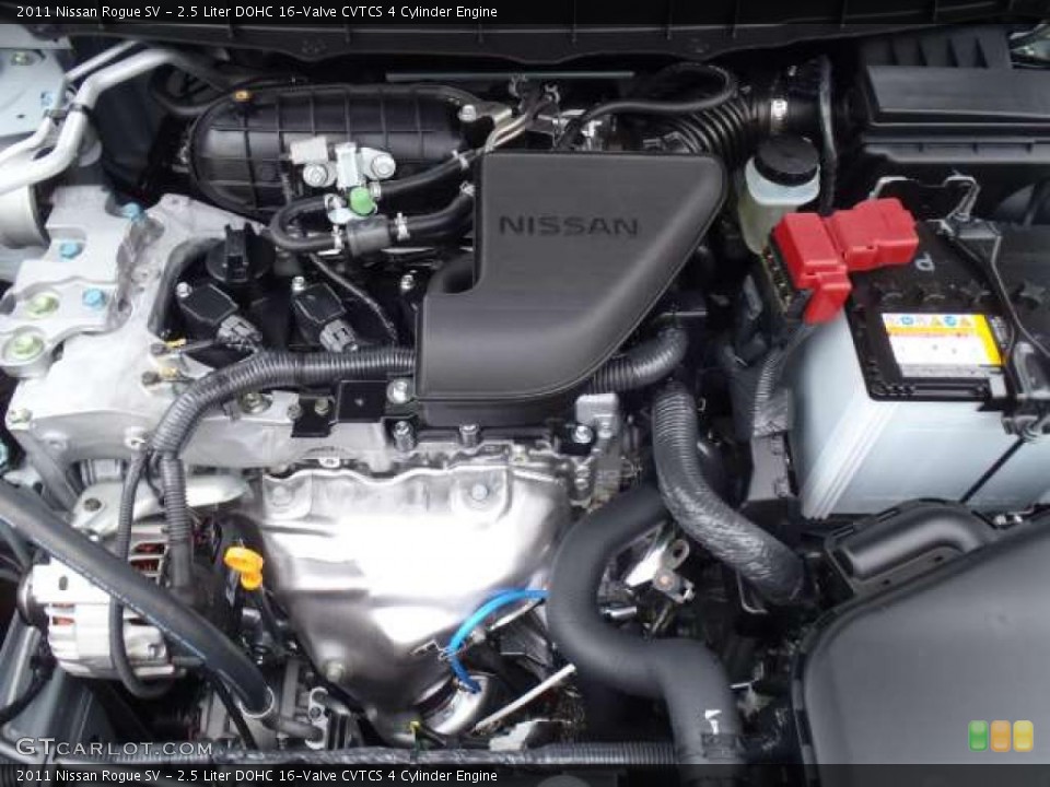 2.5 Liter DOHC 16-Valve CVTCS 4 Cylinder Engine for the 2011 Nissan Rogue #41748239