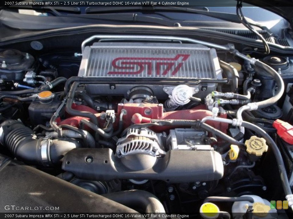 2.5 Liter STi Turbocharged DOHC 16-Valve VVT Flat 4 Cylinder Engine for the 2007 Subaru Impreza #41748283