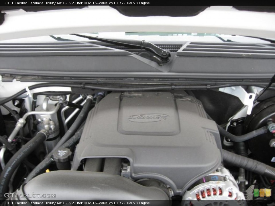 6.2 Liter OHV 16-Valve VVT Flex-Fuel V8 Engine for the 2011 Cadillac Escalade #41753944