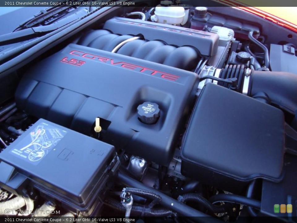 6.2 Liter OHV 16-Valve LS3 V8 Engine for the 2011 Chevrolet Corvette #41756196