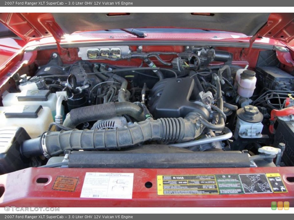 3.0 Liter OHV 12V Vulcan V6 Engine for the 2007 Ford Ranger #41764857