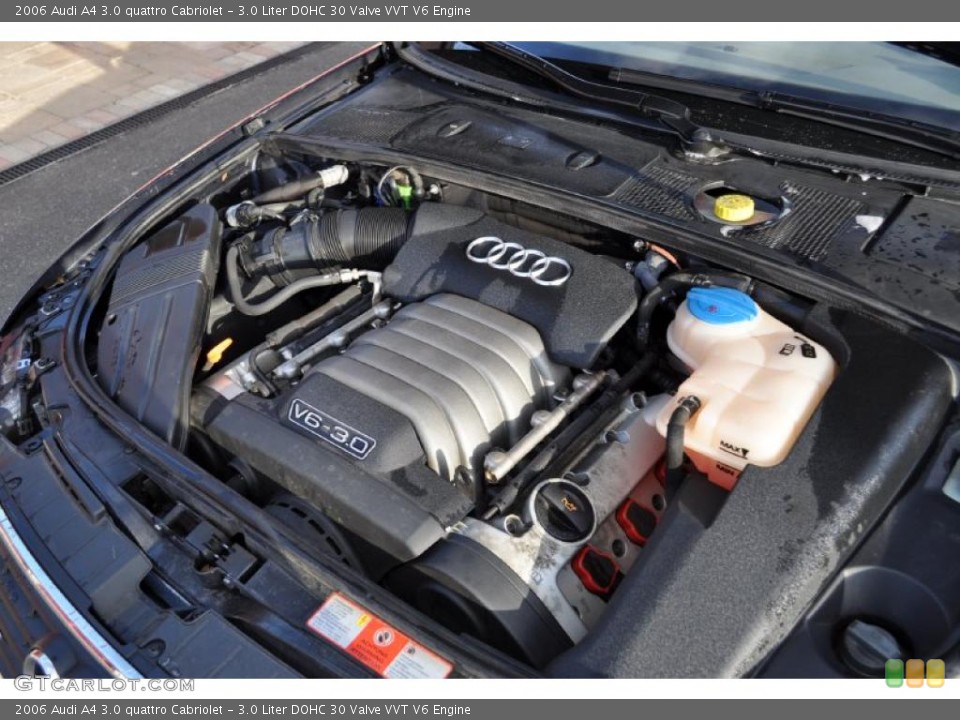 3.0 Liter DOHC 30 Valve VVT V6 Engine for the 2006 Audi A4 #41769941